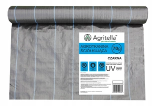 Tkanina, fólia - Materská podložka ČIERNA agrotextília 4x10m 70g