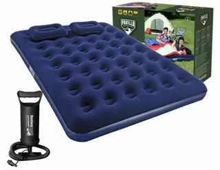 Záhradný bazén - Dvojitý matrac Bestway 203 x 152 x 22 cm modrý