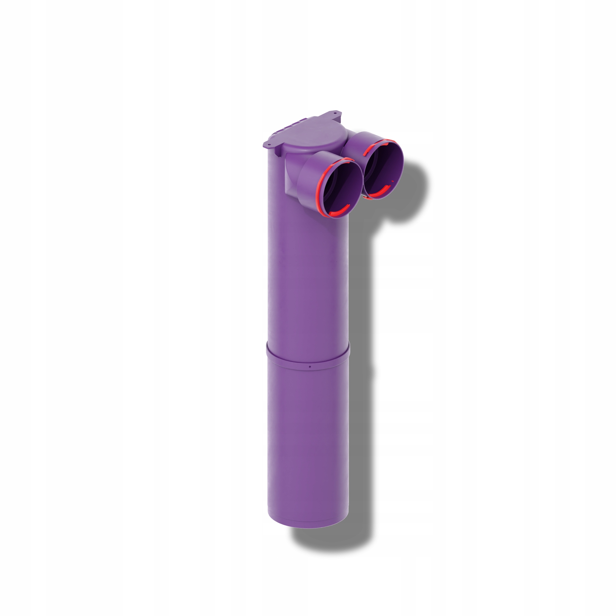 MAX-VENT Plenum box 2x90/125 Ag príp
