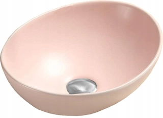 Umývadlo - MEXEN ELZA WASHBASIN 40 x 34 Ružová rohožka