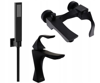 Vaňová batéria -  Mexen Estrella R02 Black vane Set