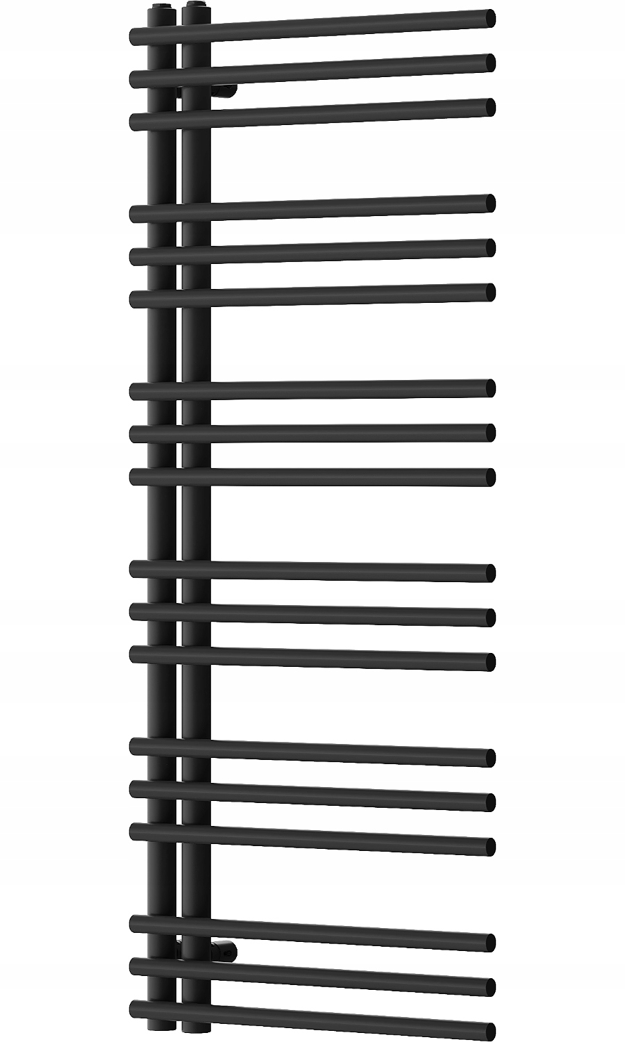 Vodný kúpeľňový radiátor Mexen 456 W 500 x 1200 mm čierny
