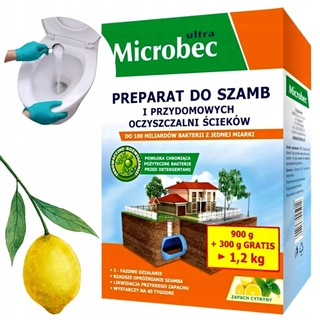 Prostriedok do žumpy, septiku - Prášok na prípravu septiku Bros 1,2 kg