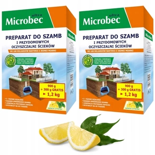 Prostriedok do žumpy, septiku - Prípravok na septik prášok Bros 1,2 l 1,2 kg