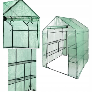 Záhradný skleník - Skleník Flo 1,43 x 1,43 m x 195 cm