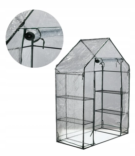 Záhradný skleník - Skleník Flo 0,73 x 1,43 m x 195 cm