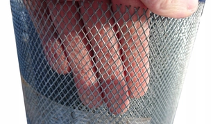 !! SILNÁ Sieť do dna úľov HLINÍK 4 x 3 mm - 5 m