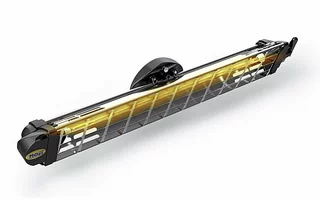 Sálavý ohrievač - Silný tepelný ohrievač FIORE BLACK 766N 1200W