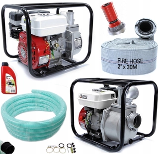 Čerpadlo -  MOTOPOMPA XGP20 + 30 m benzínové čerpadlo na 2 "vodu