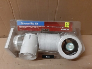 Ventilátor - Manrose Kit Kúpeľňa Ventilátor Nová kabína