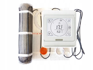 Podlahové kúrenie - Vykurovacia rohož. Kúrenie termostat. LCD 15m2