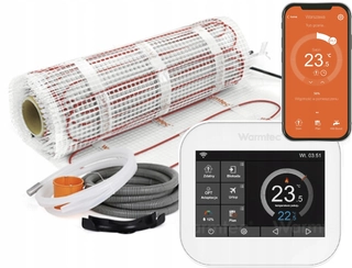 Podlahové kúrenie - Vykurovacia rohož regulátor Warmtec 1 M2 + WiFi