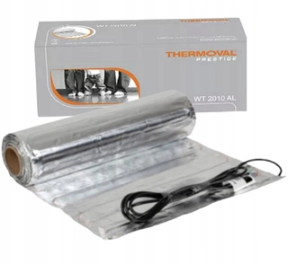 Podlahové kúrenie - Vykurovacia rohož pod THERMOVAL AL-20 2M2 4MB panelov
