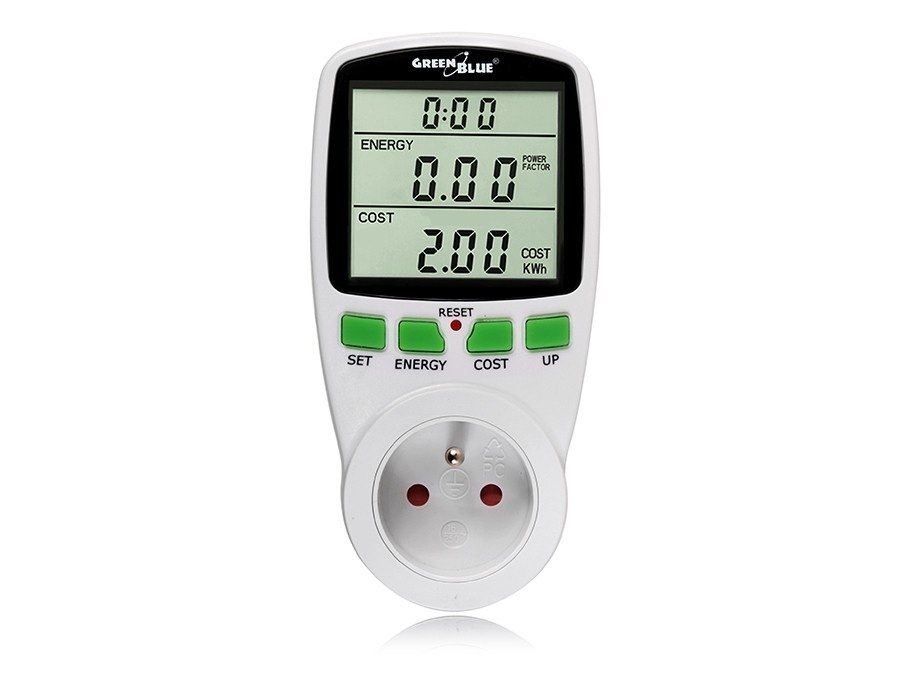 GreenBlue wattmeter 16 A 3600 W
