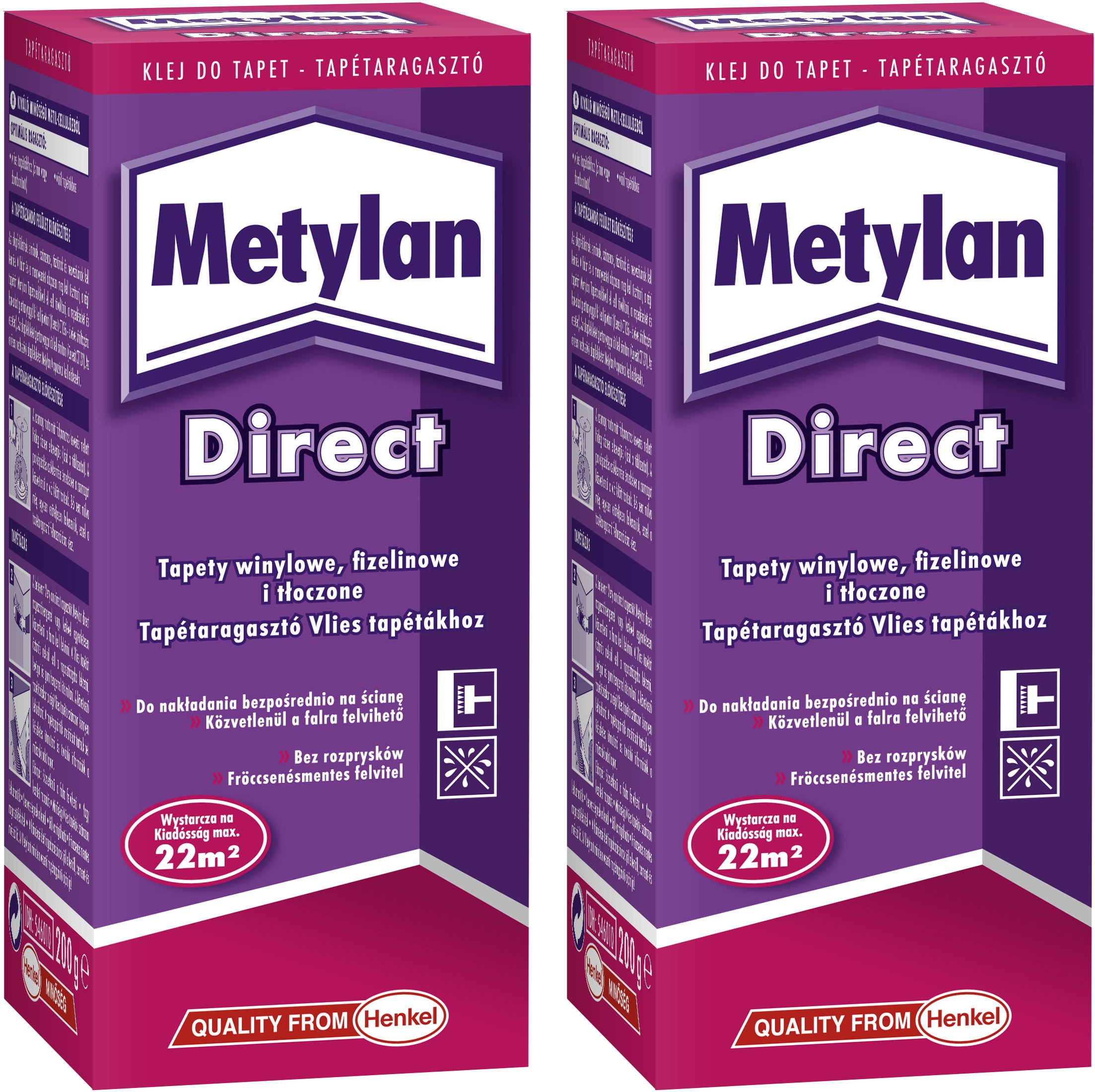 Lepidlo na tapety Metylan Direct 546010 200 g