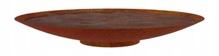 Ohnisko do záhrady - MISA pre vodu z ocele Corten 120 × 17 cm viridi