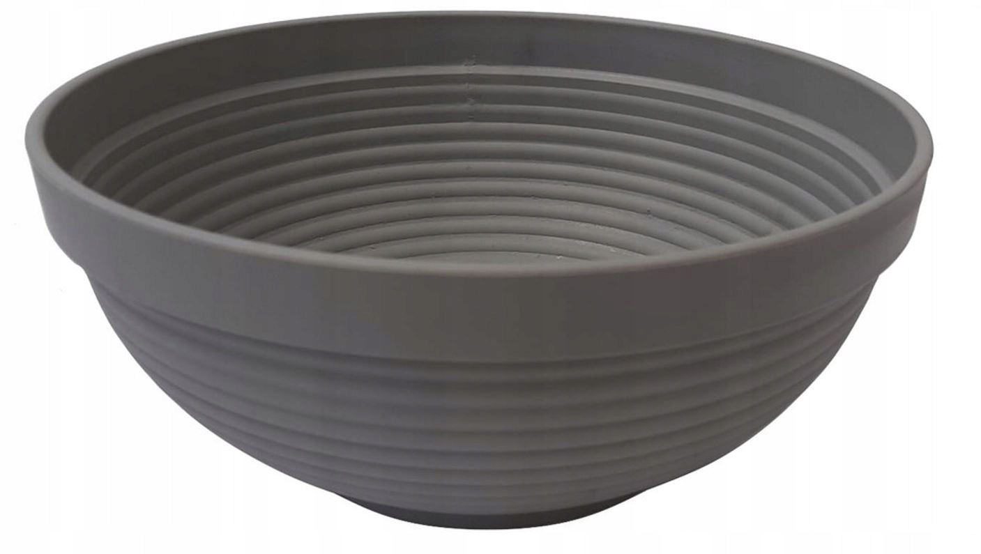 Szemikowie kvetináč 44 cm x 44 x 20 cm priemer 44 cm plast odtiene sivej a striebornej