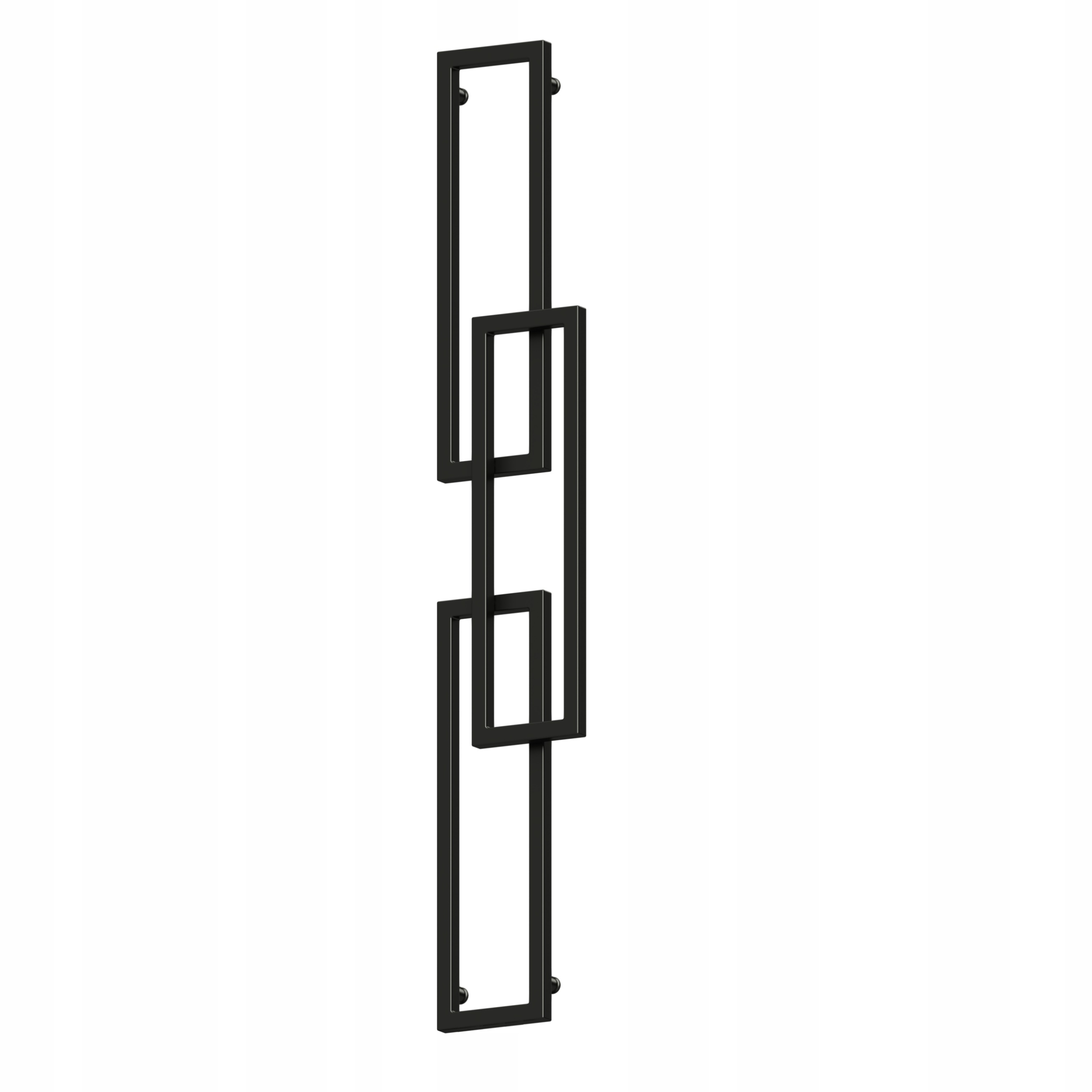 Esperto Radiators 215 W čierny dekoračný radiátor