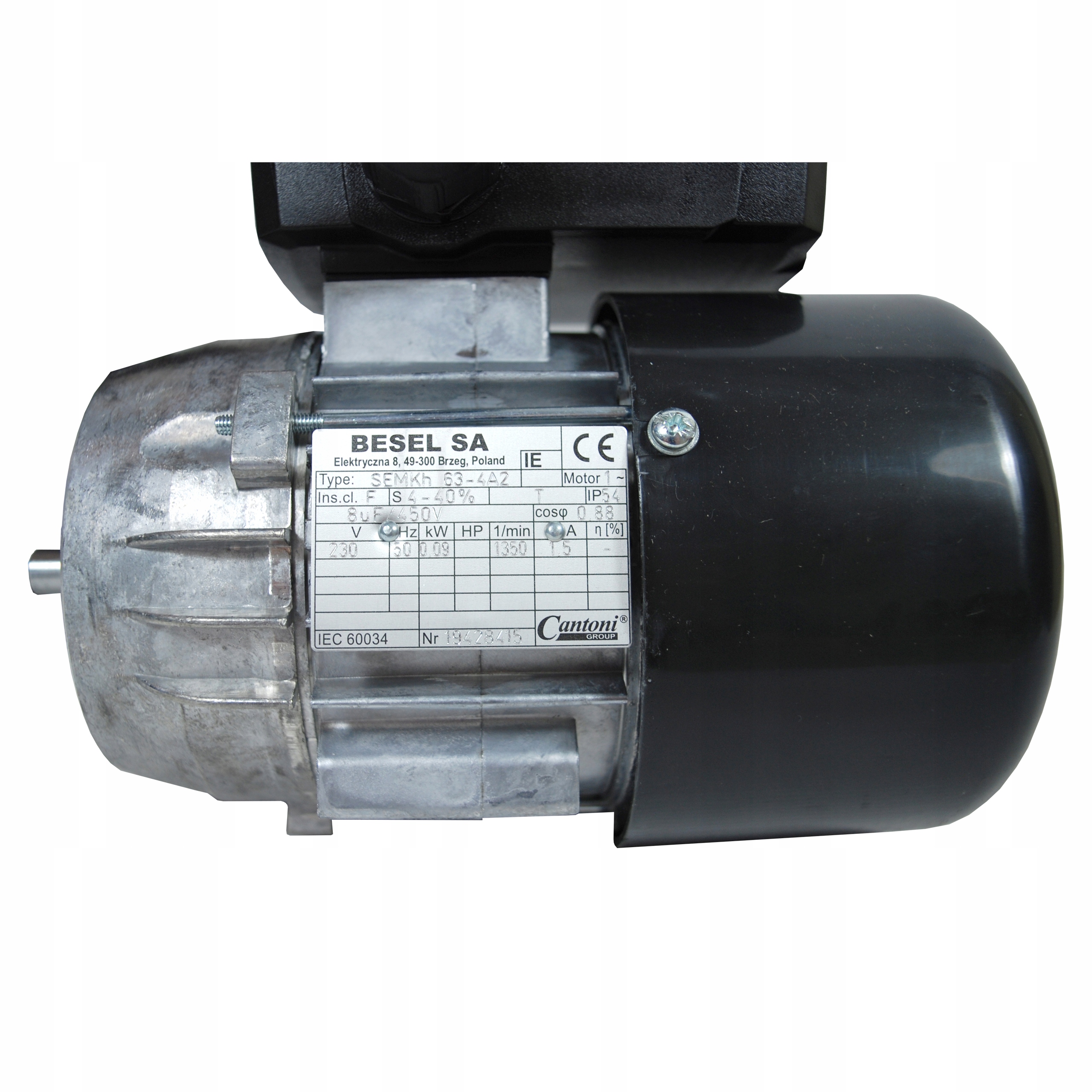 Motor podávača pece SEMKH63-4A2 0,09 KW P/L BESEL