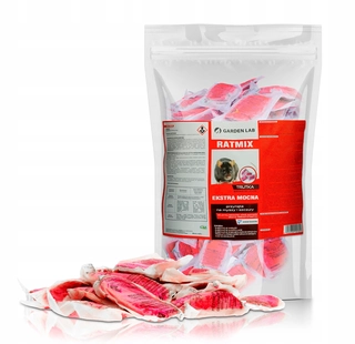 RatMix 3kg Mouse Rag Poison je najsilnejší
