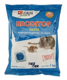 Repelent, plašič  pre zvieratá - ZAPI jed proti myšiam a potkanom