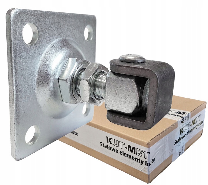 Nastaviteľný záves Metalpro 61.019 M20 doska 100x100 mm