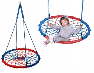 Hojdačka záhradná - NB5039 Blue-Red 100cm Stork Slot Swing