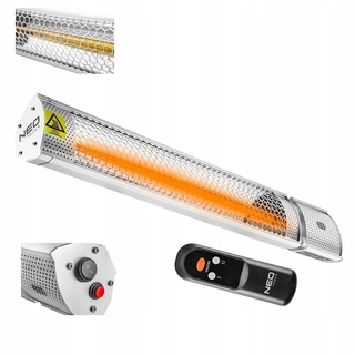Sálavý ohrievač - Neo Tools Radiant 2000W s diaľkovým ovládaním 90-030