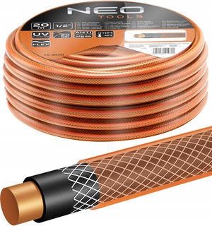 Bazénová hadica k čerpadlu - NEO 4 VRSTVA ZÁHRADNÁ HADICA 20BAR 1/2'' 20M ECO