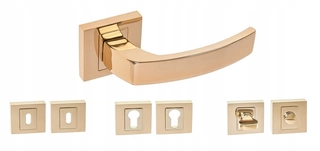 Kľučky na dvere - Novame Gold Handle Venus + Rosette vrátane!