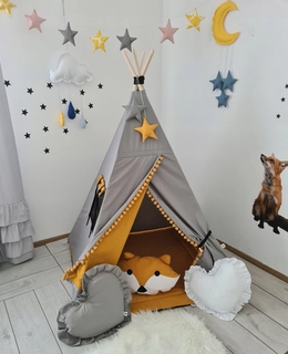 Stan pre deti - Detský stan iglo, vigvam Olafik Handmade 3 roky +