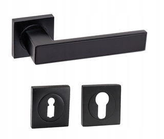 Kľučky na dvere - Modern Gabi Black Gabi Dvere Rucking + Key/Cabtridge