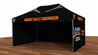 Predajný stan, altánok - REKLAMNÝ Stan 3x4,5 H35 Potlač, komerčná
