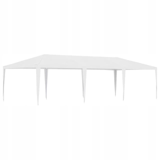 Predajný stan, altánok - Párty stan, 4x9 m, biely