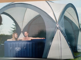 Jakuzzi vírivka - Kupolový stan pre altánok pre vírivku Lay-Z-Spa K.42