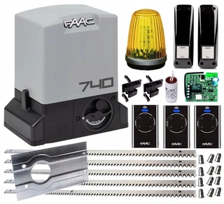 FAAC 740 Delta 2 New XLED Posuvná brána Drive