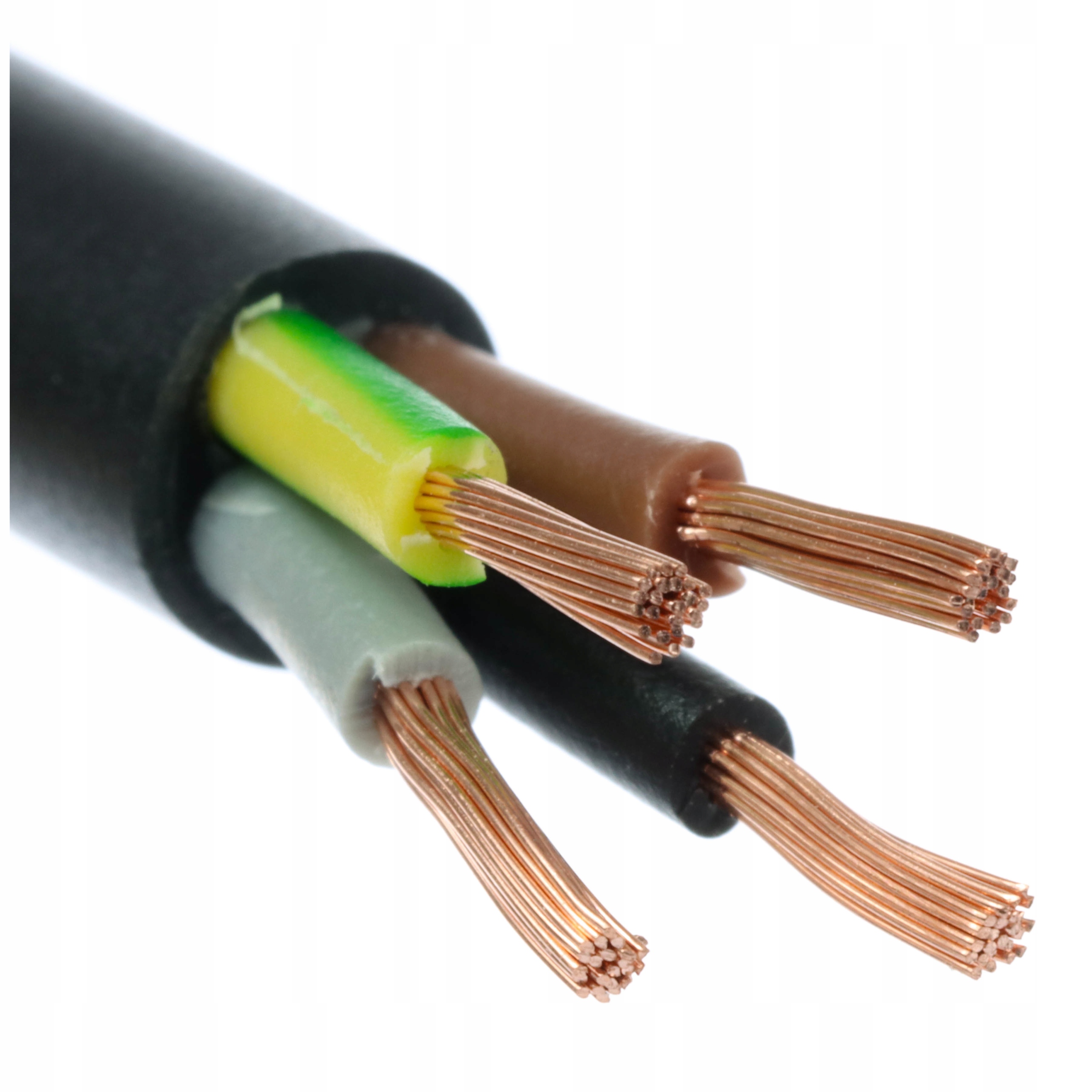 Okrúhly elektrický kábel, flexibilný (šnúra) OMY Digma 4 x 2,5