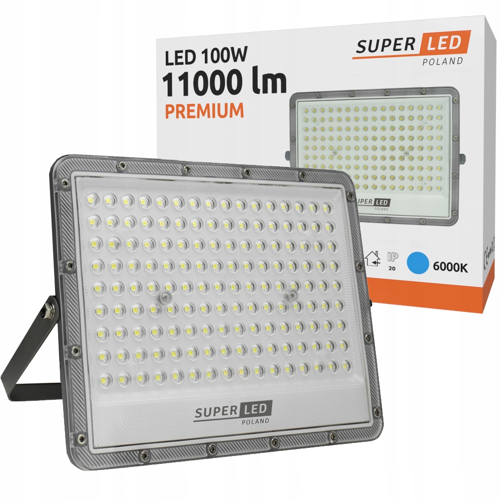 Halogénová studená biela 11000 lm 100W