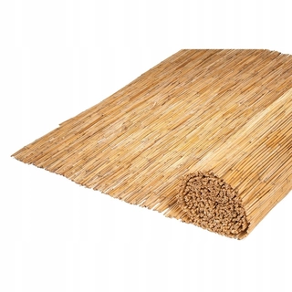 Pletivo, oplotenie - Prírodný plot rohož, bambus Reed, 1 x 5