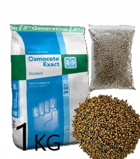Záhradné hnojivo - Osmocote viaczložkové hnojivo granulát 1 kg 1 l