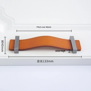 Kľučka dverí - Moderná škandinávska koža Warm Orange