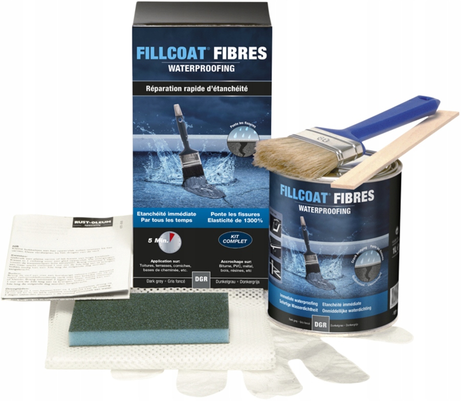 Farba Rust-Oleum odtiene sivej 1 l