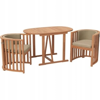 Záhradný nábytok -  OBI Balkónová súprava Hervey Bay 3 diely 6573372