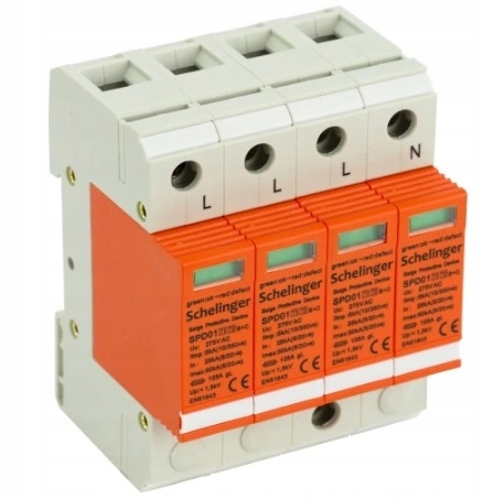 Schelinger zvodič prepätia 275 V IP20 5000 A