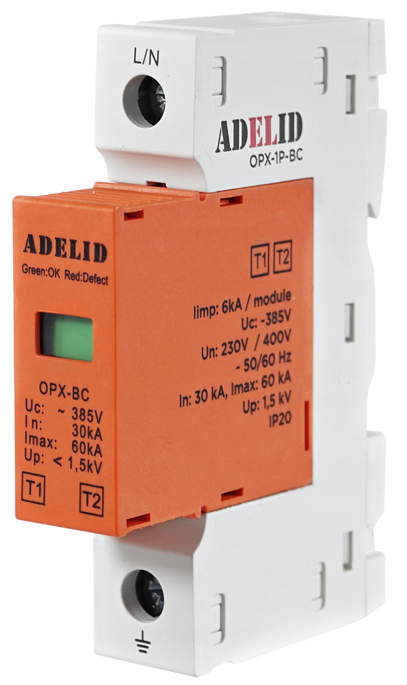Adelid 400 V IP20 16 A zvodič prepätia