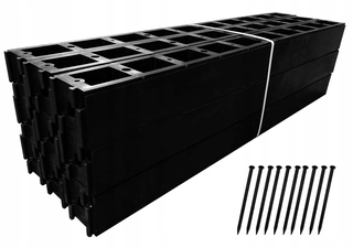 Obrubník palisáda - ORIGINÁLNY EKOBORD GRAND 36m + 120 KOTVÍ
