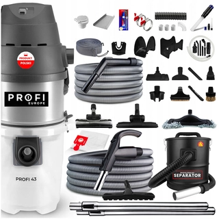 Centrálny vysávač -  Central vákuový čistič Profi 43 1540W+Turbokrian