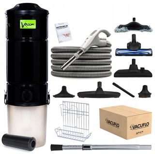 Centrálny vysávač - Central vákuový čistiaci prostriedok Vauflo Vrom VR 600 + zlato