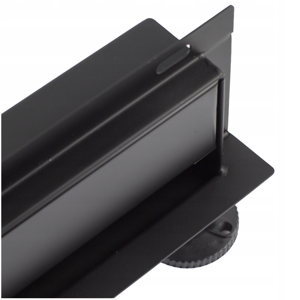 AquaUno Basic Wall Black lineárny odtok 80 cm + tesniaca podložka Ikam 9280581031