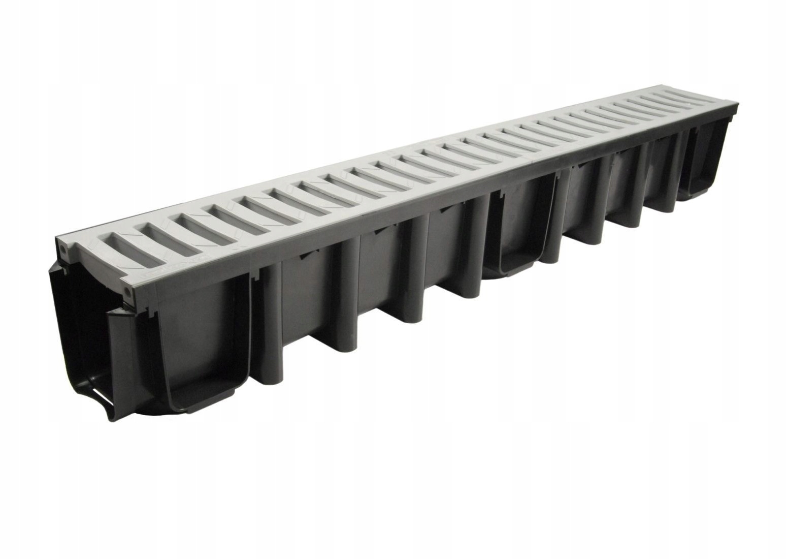 LINEÁRNE ODVODNENIE Plast/plastová vanička B125 h148 šedá